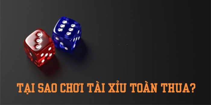 Chọn cửa cược có tỷ lệ trúng cao cũng là lý do thua Tài Xỉu